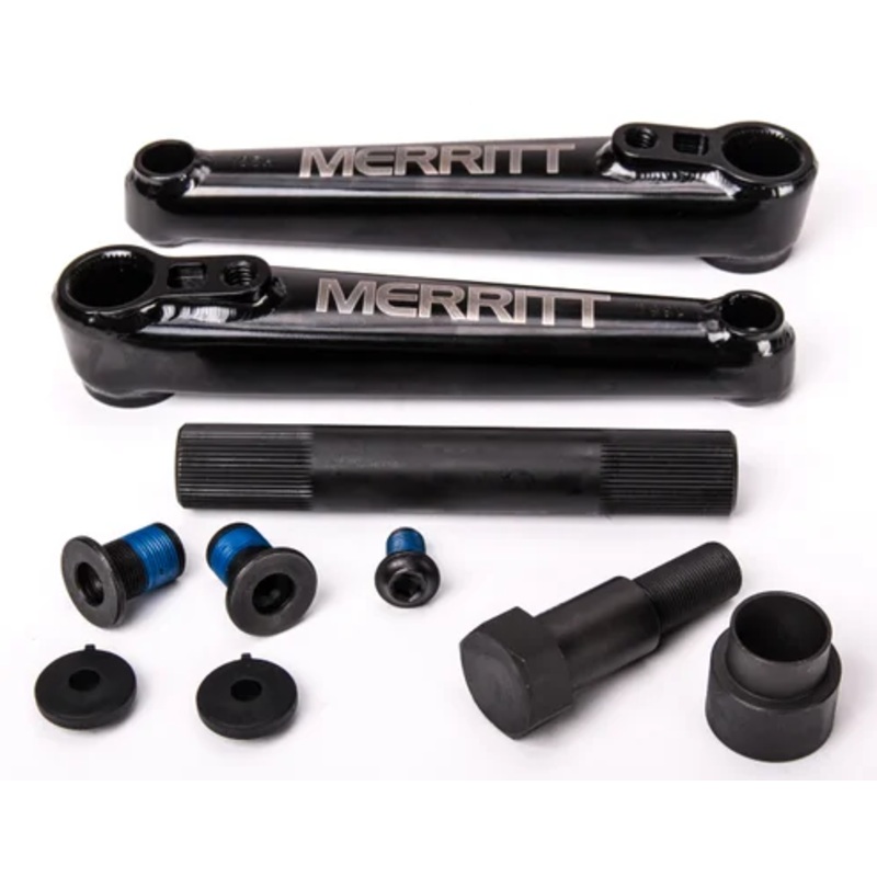 MERRITT BATTLE CRANK|Black/160mm|Black/165mm|Black/170mm|Black/175mm|Raw/160mm|Raw/165mm|Raw/170mm