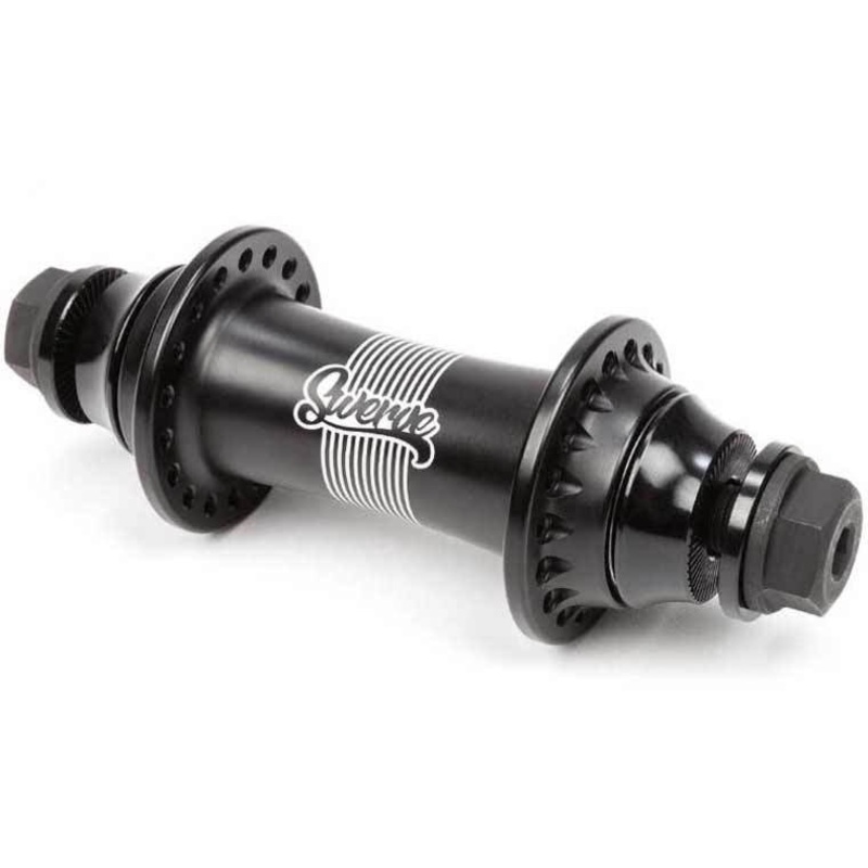 BSD Swerve Front Hub|Black|Polished