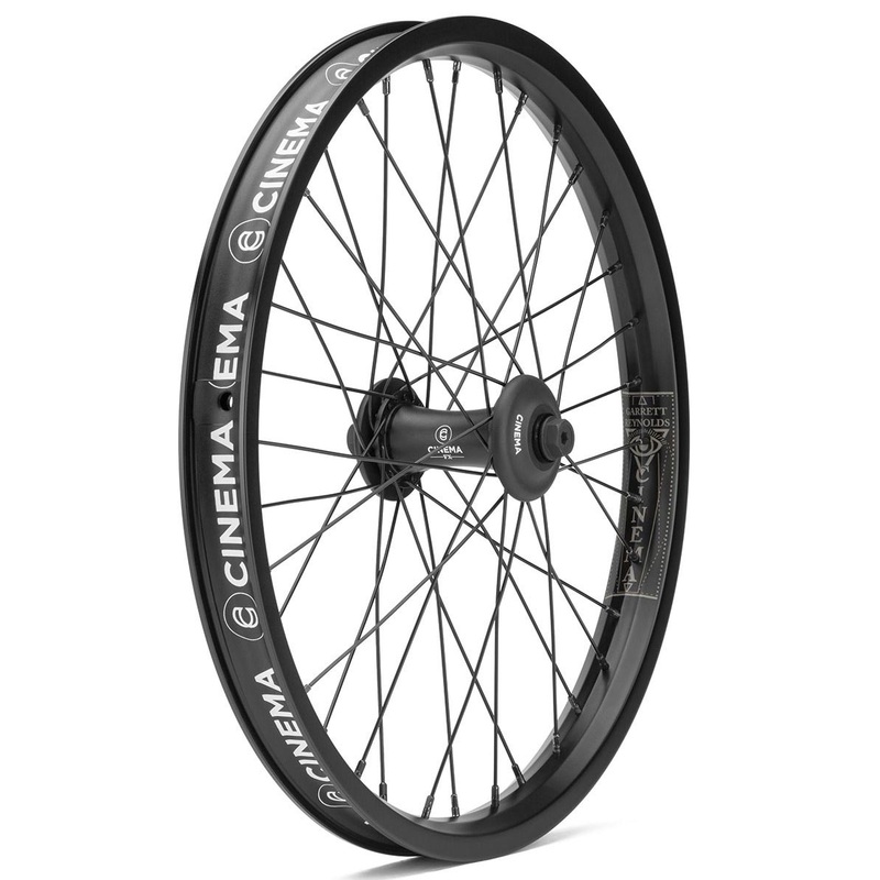 Cinema Reynolds Front Wheel|Black – Black|Black – Polished