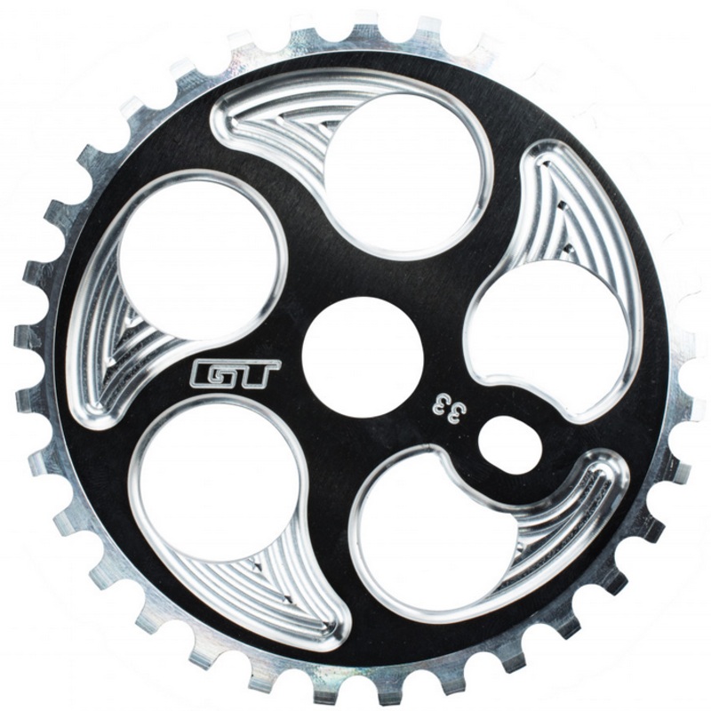 GT Overdrive Sprocket|Black|Polished|25t|28t|33t|36t