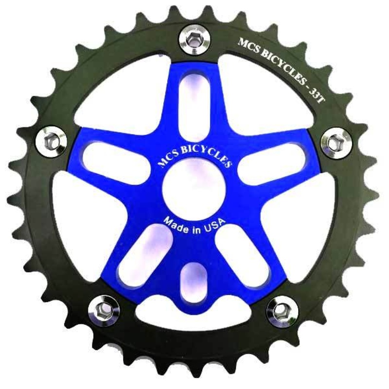 MCS Bicycles Chain Ring / Spider Combo