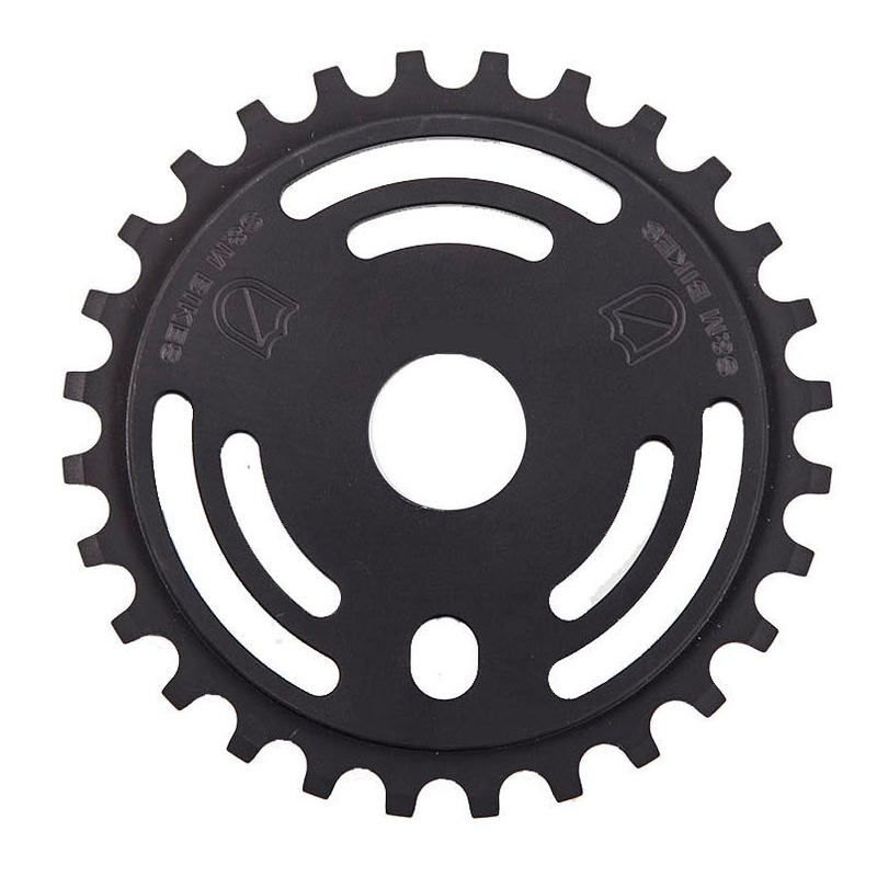S&M Drain Man Sprocket|Black|Polished|33t|25t|28t|30t|36t
