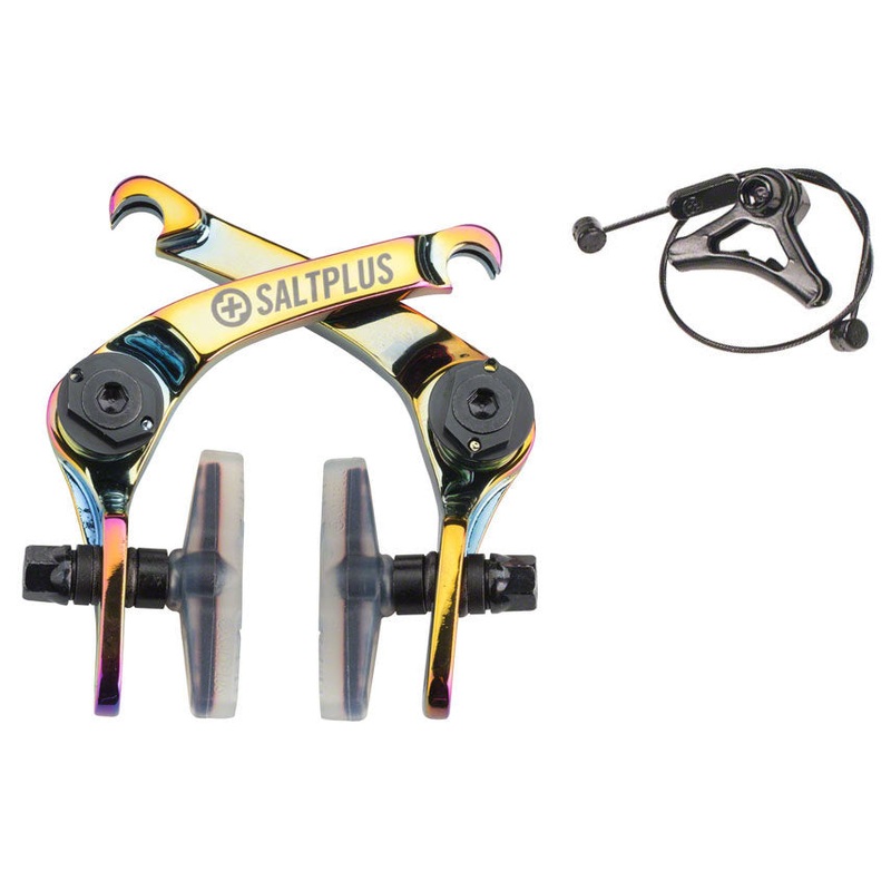 SALT PLUS ECHO BRAKE|Black|Oil Slick