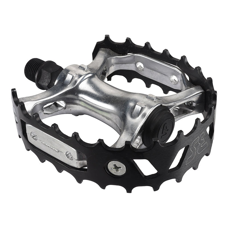 SE BIKES BEAR TRAP PEDALS|Black|Red|Blue|Gold|Polished|Purple