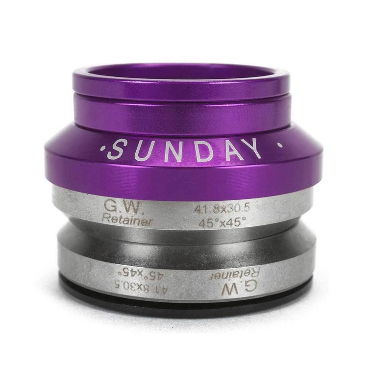 Sunday Integrated Headset|Black|Blue|Purple|Raw|Frost Green|Electro Green