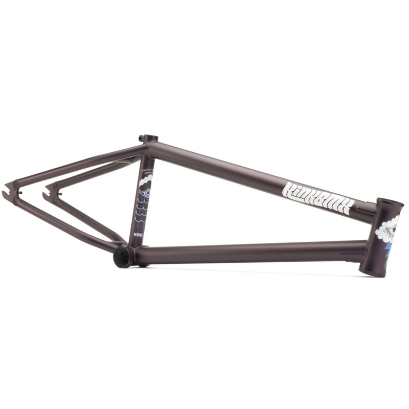Kink Cloud Frame|ED Black|Midnight Purple|20.75″ Top Tube|21″ Top Tube
