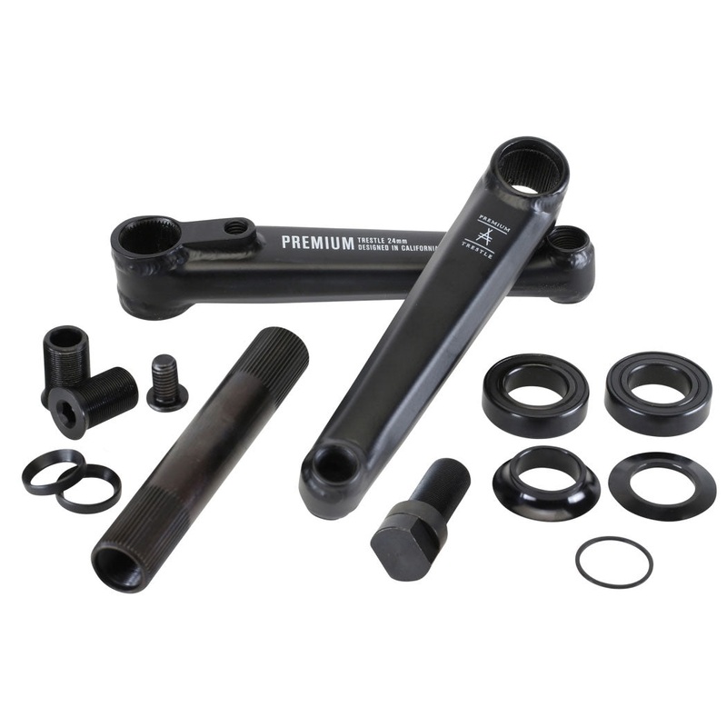 Premium Trestle Cranks|Black/165mm|Black/170mm