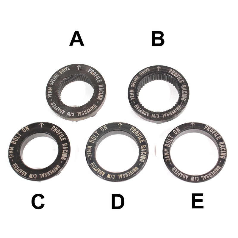 Profile/Madera Keyed Sprocket Adapter