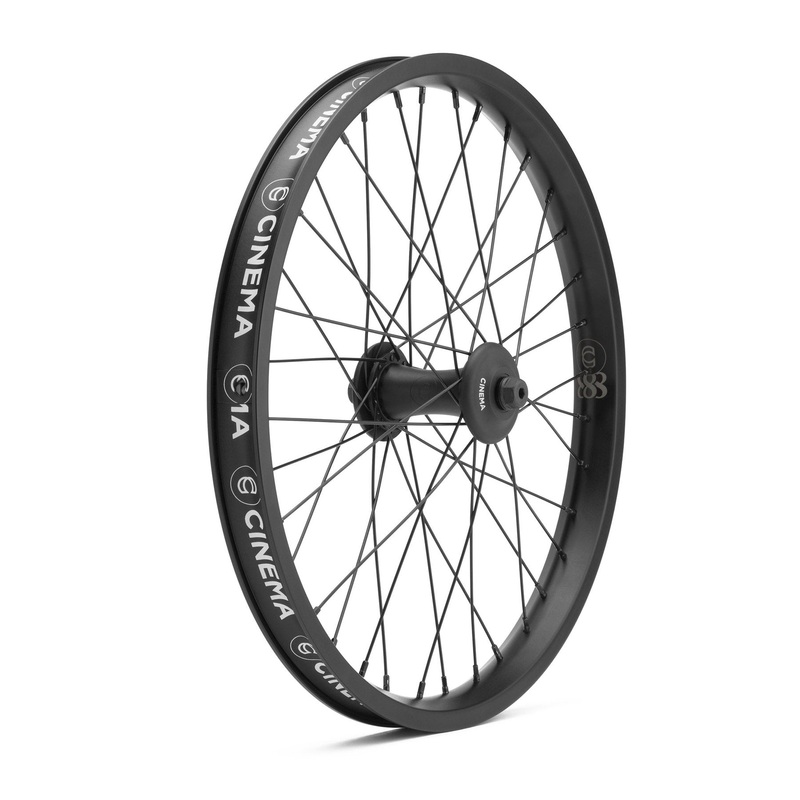 Cinema 888 Front Wheel|Black/Purple|Black/Vapor Grey|Black|Black/Polished