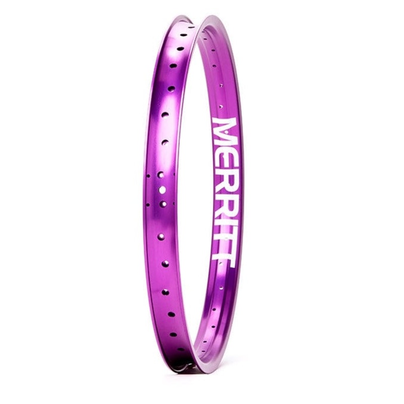 Merritt Siege Rim|Black|Polished|Gold|Purple