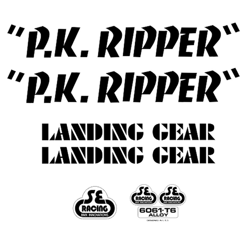 SE PK Ripper Decal Sticker Set