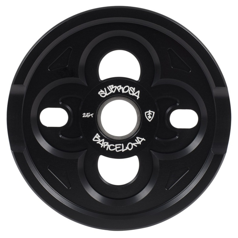 Subrosa Barcelona Sprocket|25T/Concrete Grey|28T/Concrete Grey|25T/Black|28T/Black|25T/Teal Drip|28T/Teal Drip
