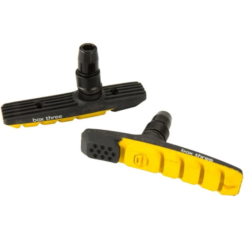 Box Three Brake Pads|Yellow|Red|Gray|Green|Blue|Orange