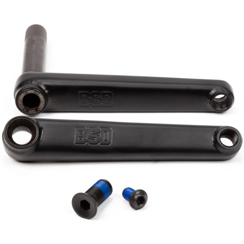 BSD Substance Cranks|Black/160mm|Black/165mm|Black/170mm|Black/175mm|Raw/165mm|Raw/170mm|Raw/175mm