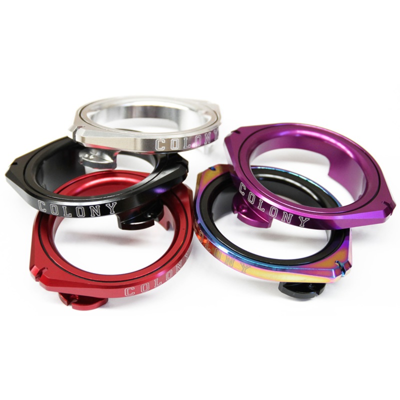Colony RX3 Rotary Detangler|Oil Slick|Purple|Polished|Black|Red