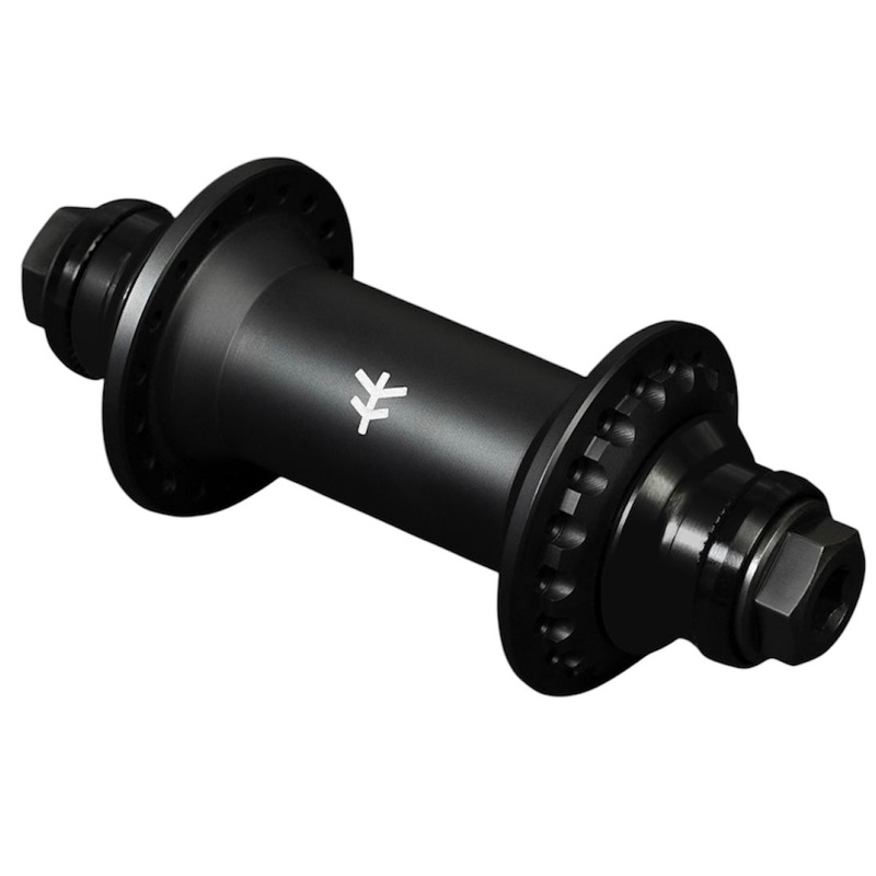 Fly Magneto Front Hub|Black / Hex Bolts (Chromoly Axle)|Black / Cone Bolts (Chromoly Axle)|Black / Hex Bolts (Aluminum Axle)