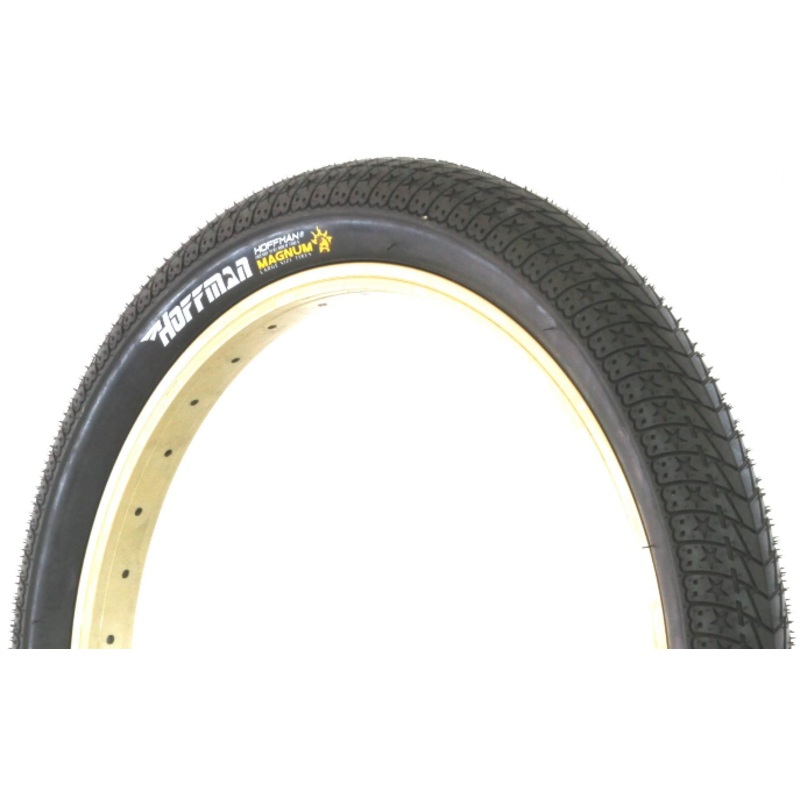 Hoffman Magnum Tire|Black – 20″ x 2.35″|White w/ Black Sidewall – 20″ x 2.35