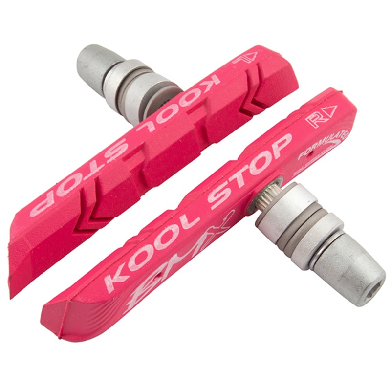 Kool Stop BMX Brake Pads|Pink|Green|Black|White|Salmon/Black|Purple|Salmon
