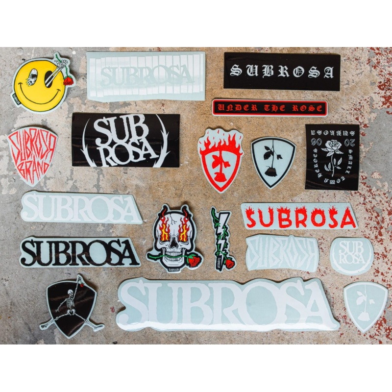 Subrosa Sticker Pack|Evil Grin Pack