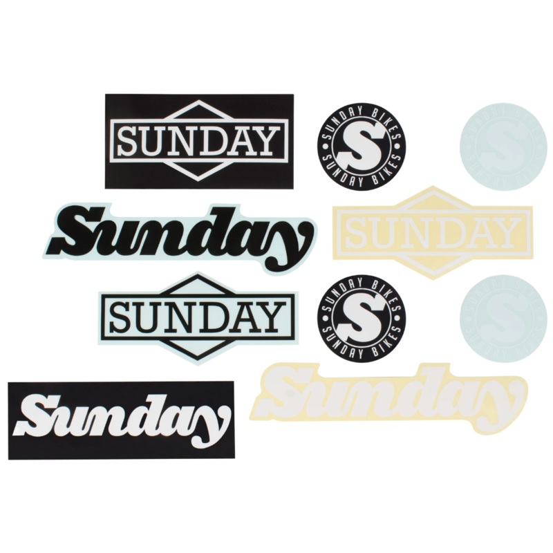 Sunday Assorted Sticker Pack|Pack (10pcs)|Pack (13pcs)