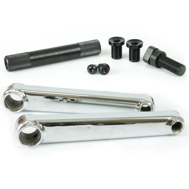 Total BMX Hangover H2 Cranks|Chrome/170mm|Black/170mm|Chrome/175mm
