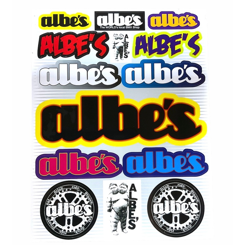 Albe’s Sticker Sheet|14pc Sheet
