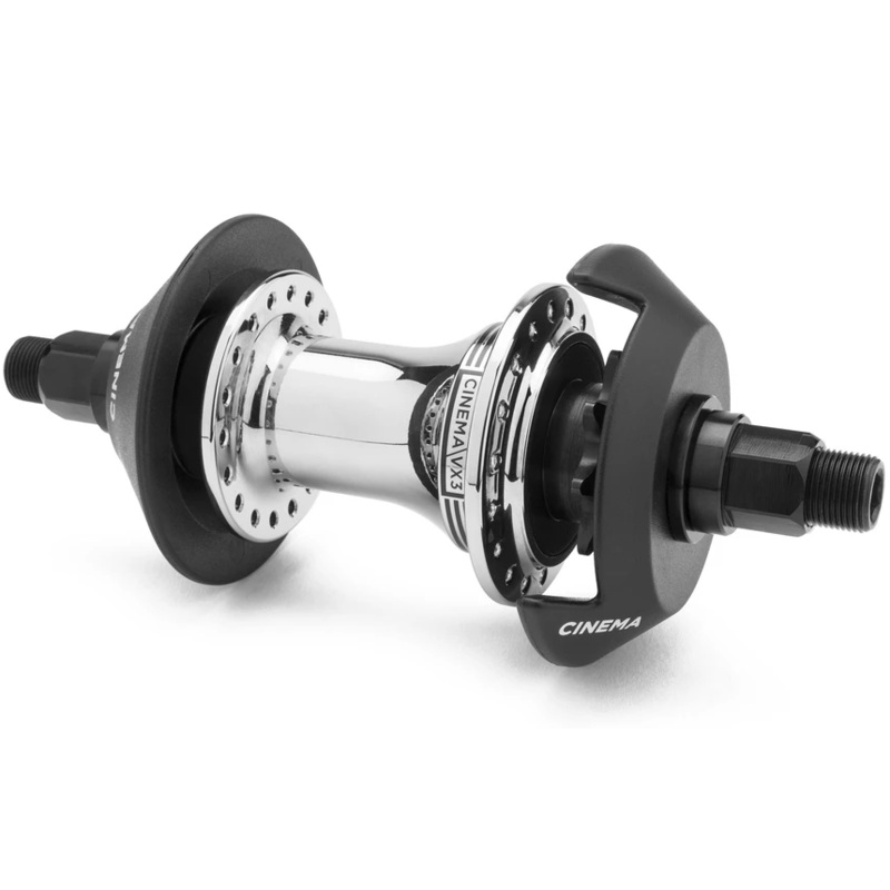 Cinema VX3 Cassette Hub|Black|Polished|Sandblast Purple|Sandblast Gold