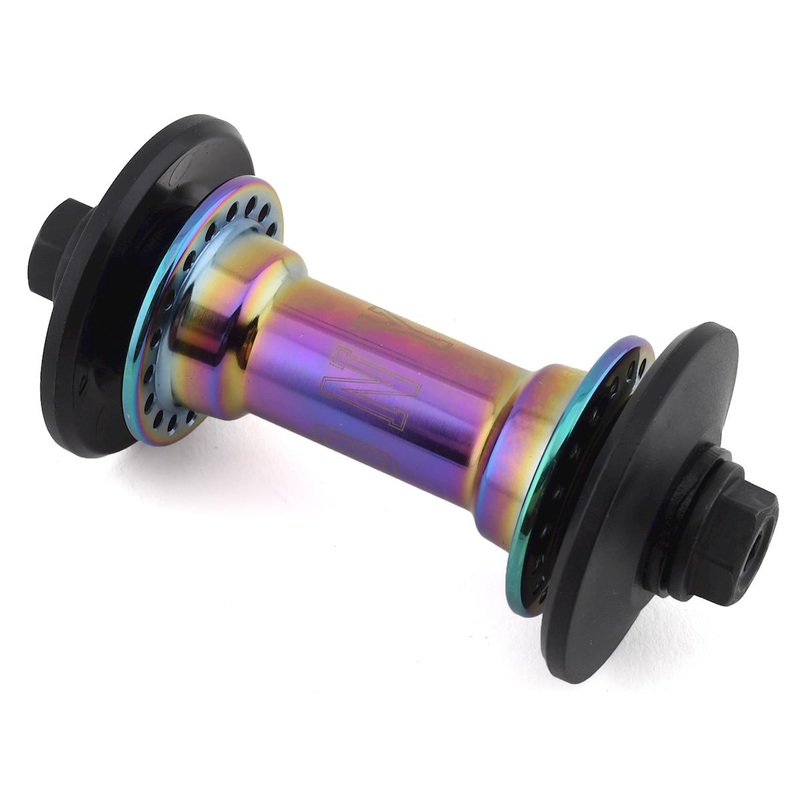 COLONY WASP FRONT HUB|Black|Rainbow|Polished