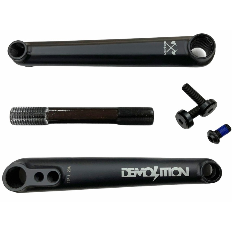 Demolition Revolt Cranks|Black/165mm|Black/170mm|Black/175mm|Chrome/165mm|Chrome/170mm|Chrome/175mm