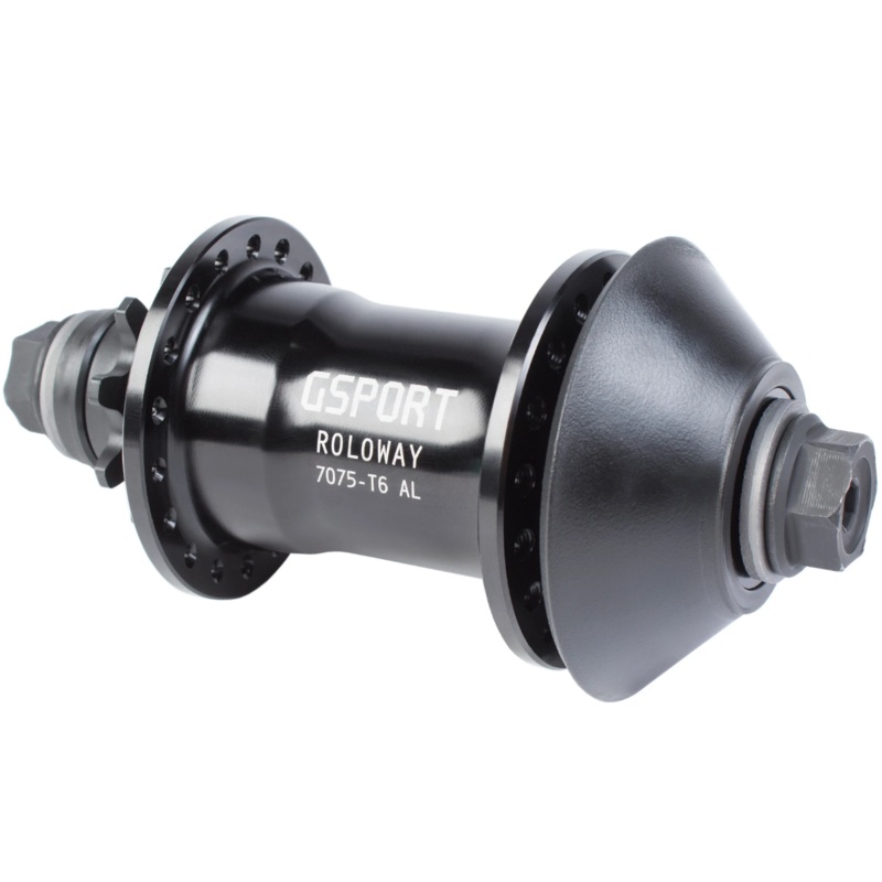 Gsport Roloway Cassette Hub|Black|Polished