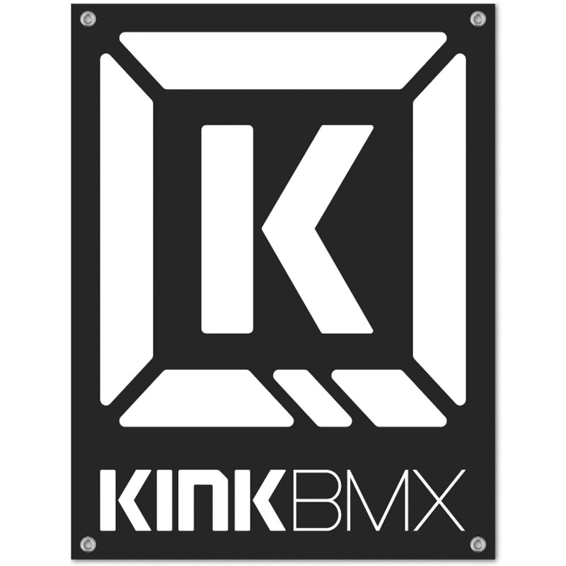 Kink BMX Banner|Black/White
