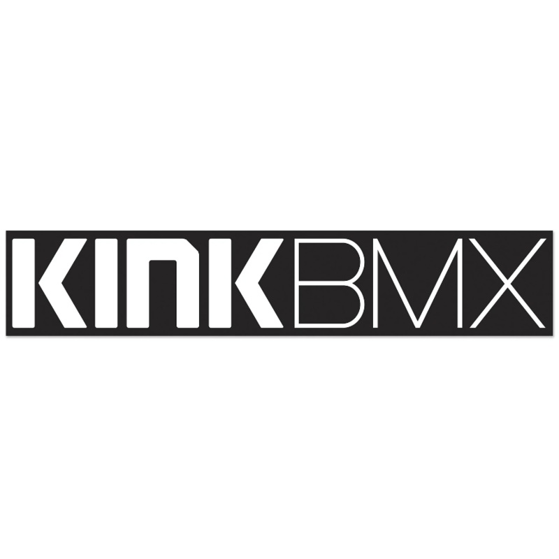Kink BMX Ramp Sticker|26″x5″ – Black