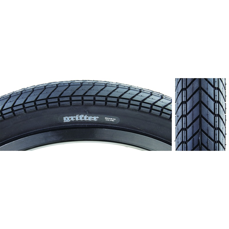 Maxxis Grifter Wire Bead Tire|Black – 20″ x 2.1″