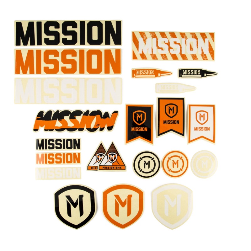 Mission Assorted Sticker Pack|2018 Pack