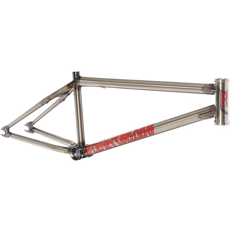 S&M BTM XL Frame|Gloss Clear|Trans Black|Black/Red Fade|21″|21.25″|21.5″