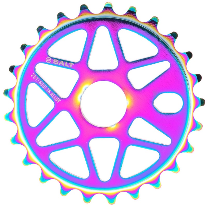 Salt Comp Sprocket|Oil Slick/25T|Oil Slick/28T|Black/25T|Black/28T