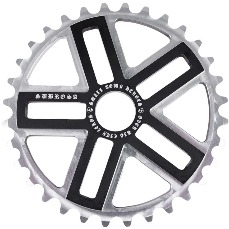 Subrosa Hero Sprocket|25T/Black|28T/Black|25T/Army Green|28T/Army Green|25T/Teal Drip|28T/Teal Drip