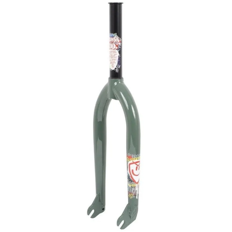 Subrosa Simo Fork|Sage Green|Chrome|Black