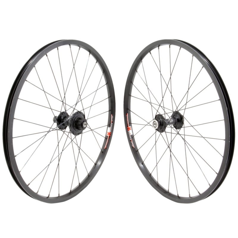 20 Alloy Mini Race Wheelset|Black
