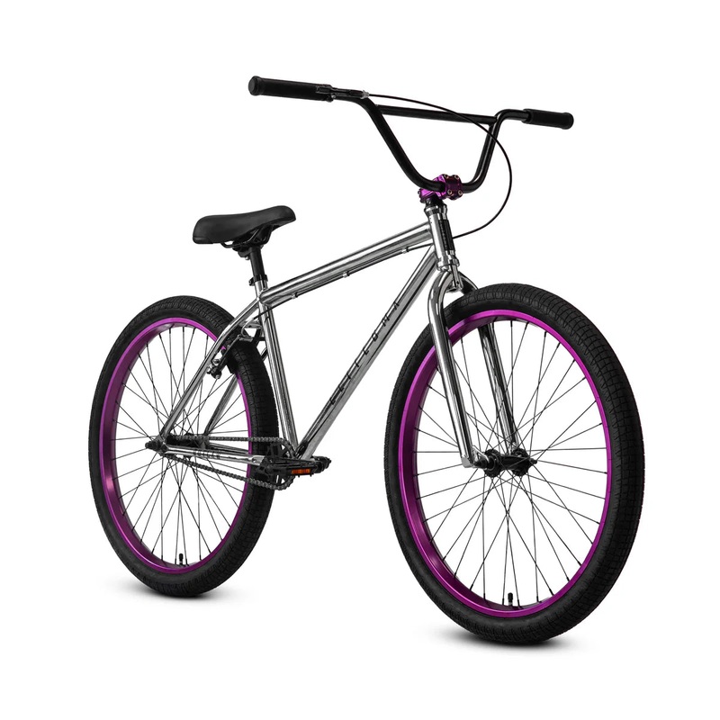 Elite Outlaw 26 Bike|Chrome Purple|Black Combat|Purple Smash|White Splatter|Tan / Brown|Red Carnage|Grey Hazard|Grey / Gold
