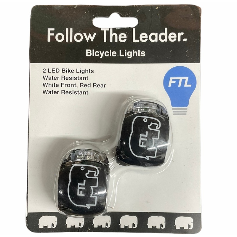 FTL Bike Lights|Black|Blue|Purple|Pink|White