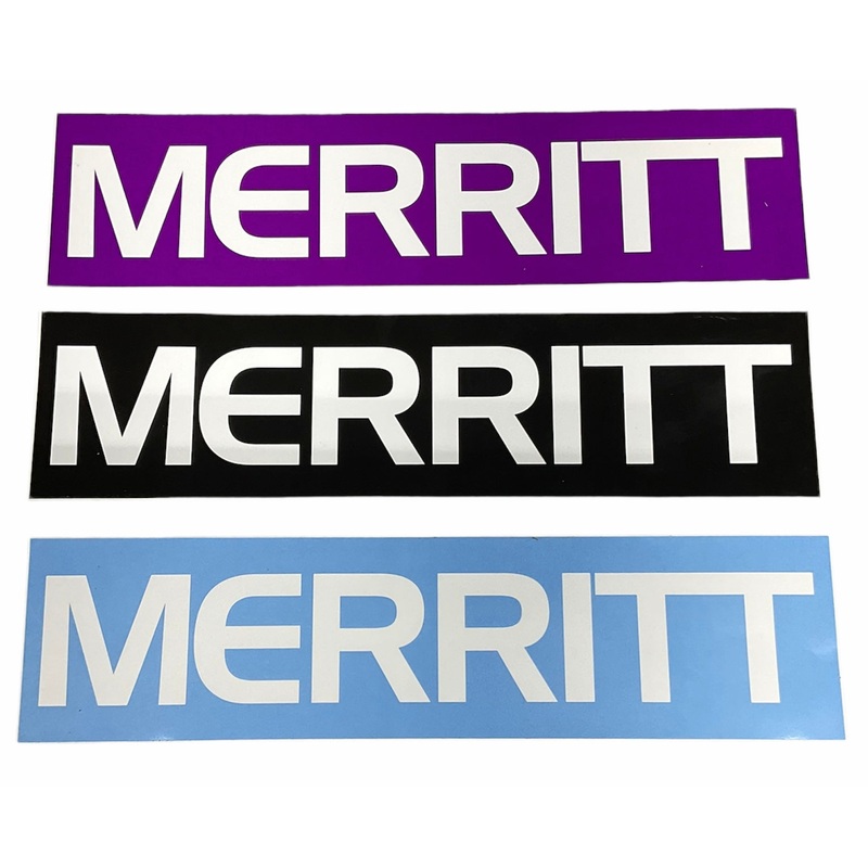 Merritt Frame Sticker|Black|Purple|Tarheel Blue|Gold|Army Green|Green|Pink|Blue|Red|Yellow|White
