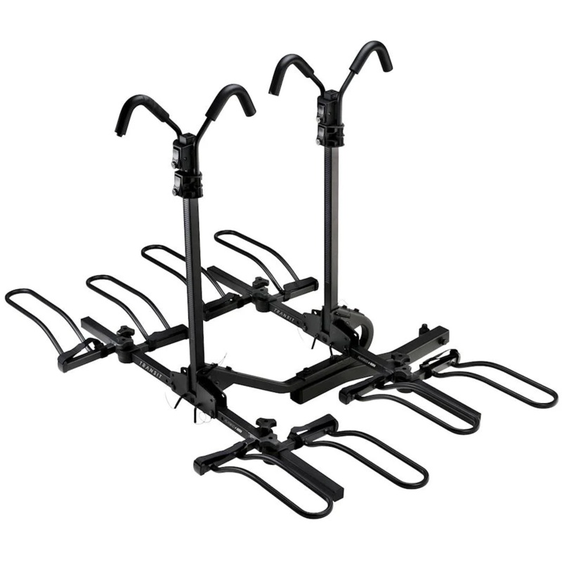 Transit Flatbed 4DLX 4-Bike Hitch Rack