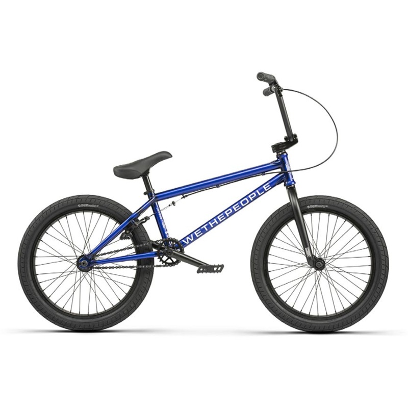 We The People CRS FC Bike|Black – 20.25″ Top Tube|Matte Trans Blue – 20.25″ Top Tube