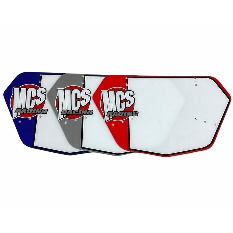 MCS Number Plate|Blue|Gray|Red|Mini|Pro