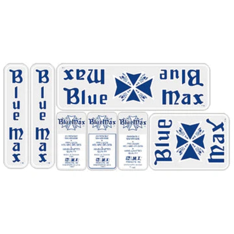 Blue Max Decal Set (83/84/85)|Blue / White (Printed on Clear)