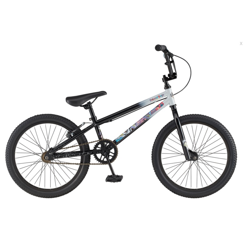 GT Bikes Friend Ship Bike|WOW|Black w/White|White w/Purple